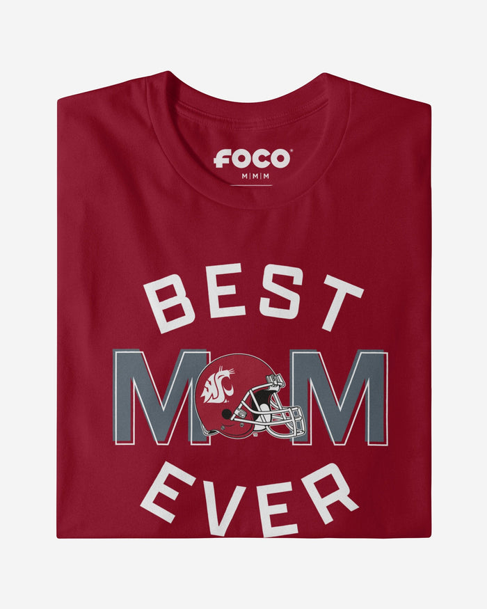 Washington State Cougars Best Mom Ever Arched T-Shirt FOCO - FOCO.com