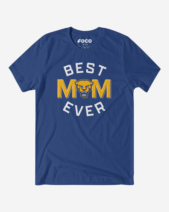 Pittsburgh Panthers Best Mom Ever Arched T-Shirt FOCO S - FOCO.com