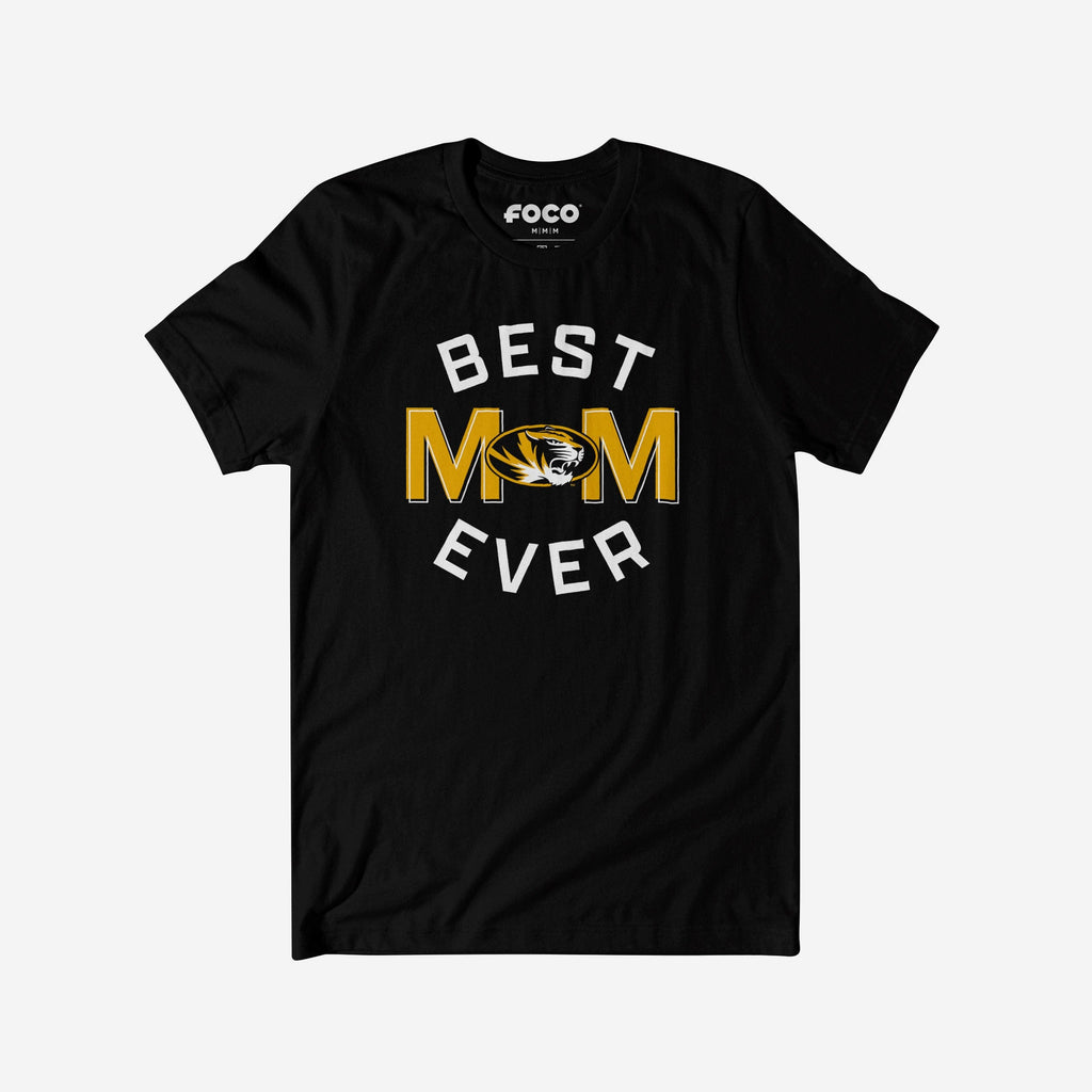 Missouri Tigers Best Mom Ever Arched T-Shirt FOCO S - FOCO.com