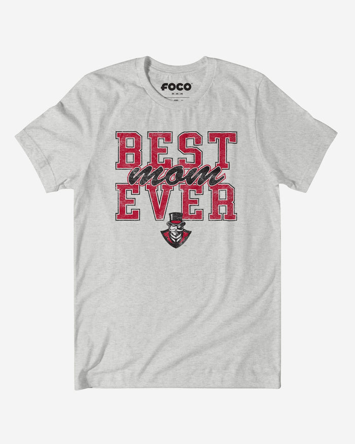 Austin Peay Governors Best Mom Ever Stacked T-Shirt FOCO S - FOCO.com