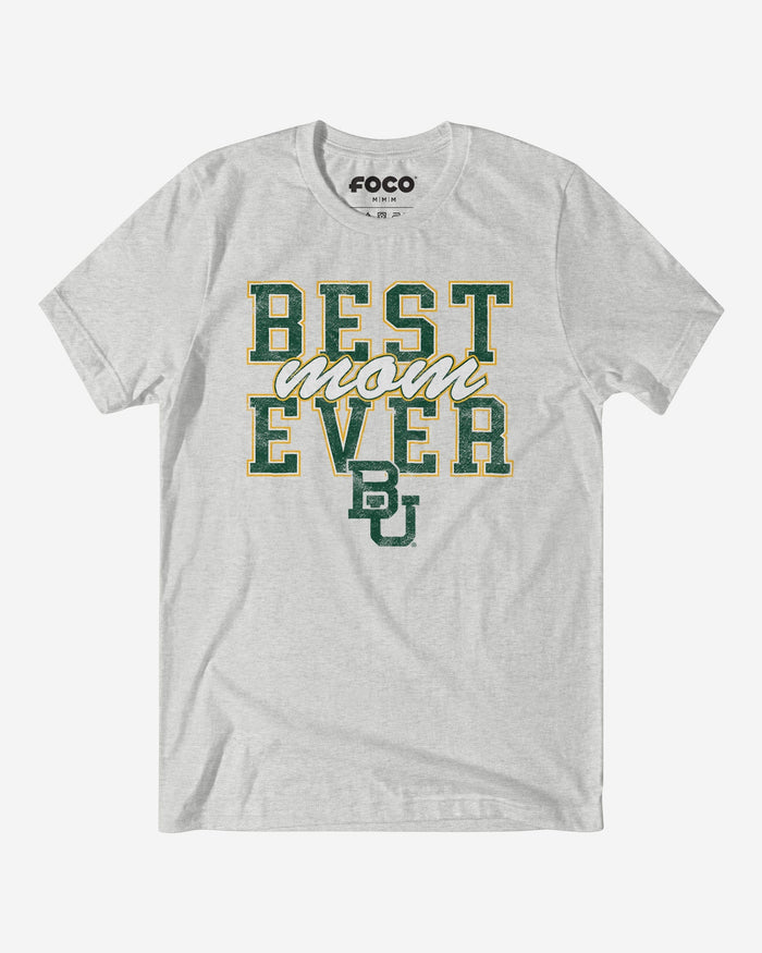 Baylor Bears Best Mom Ever Stacked T-Shirt FOCO S - FOCO.com