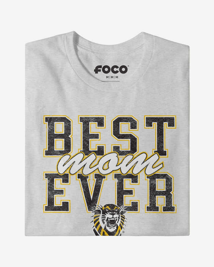 Fort Hays State Tigers Best Mom Ever Stacked T-Shirt FOCO - FOCO.com