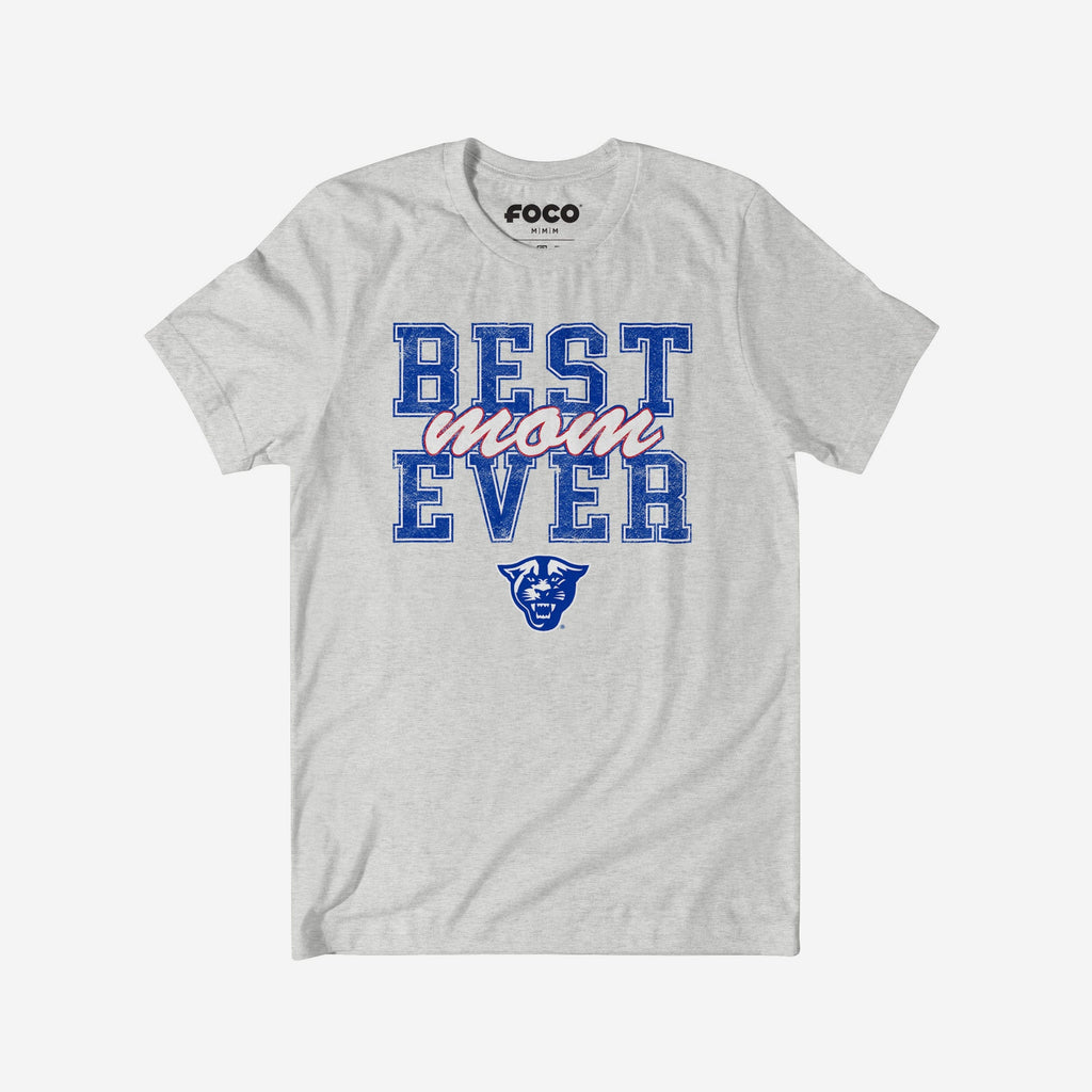 Georgia State Panthers Best Mom Ever Stacked T-Shirt FOCO S - FOCO.com