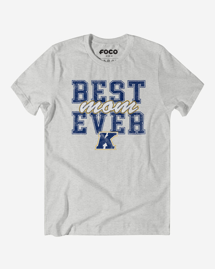 Kent State Golden Flashes Best Mom Ever Stacked T-Shirt FOCO S - FOCO.com