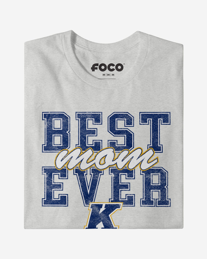 Kent State Golden Flashes Best Mom Ever Stacked T-Shirt FOCO - FOCO.com