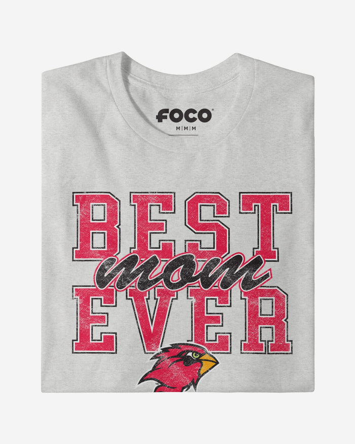 Lamar Cardinals Best Mom Ever Stacked T-Shirt FOCO - FOCO.com