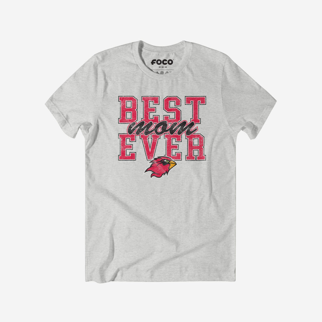 Lamar Cardinals Best Mom Ever Stacked T-Shirt FOCO S - FOCO.com