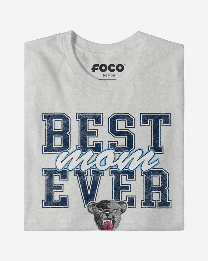 Maine Black Bears Best Mom Ever Stacked T-Shirt FOCO - FOCO.com