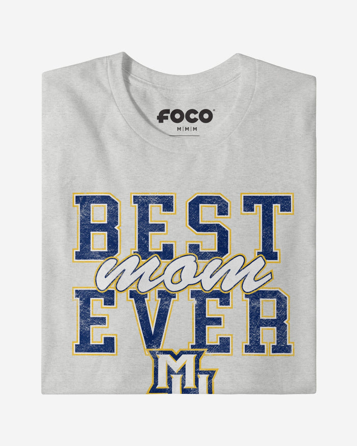 Marquette Golden Eagles Best Mom Ever Stacked T-Shirt FOCO - FOCO.com