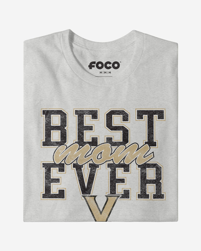 Vanderbilt Commodores Best Mom Ever Stacked T-Shirt FOCO - FOCO.com