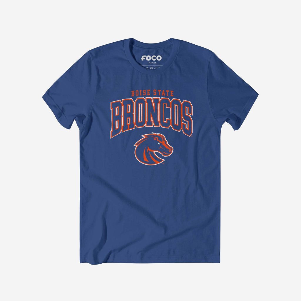 Boise State Broncos Classic Logo T-Shirt FOCO True Royal S - FOCO.com
