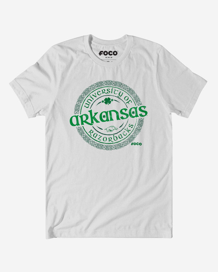 Arkansas Razorbacks Clover Crest T-Shirt FOCO S - FOCO.com