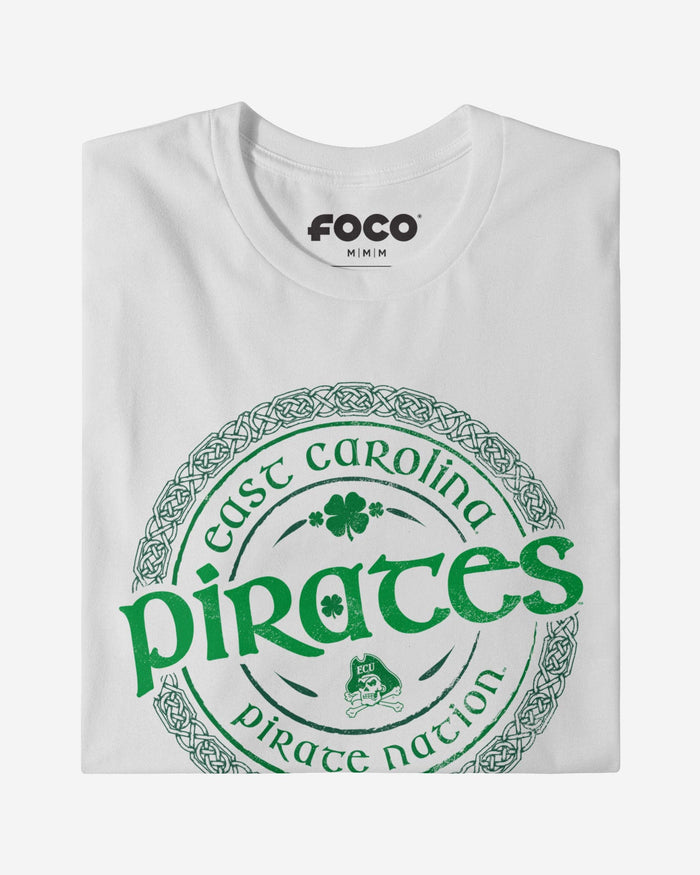 East Carolina Pirates Clover Crest T-Shirt FOCO - FOCO.com