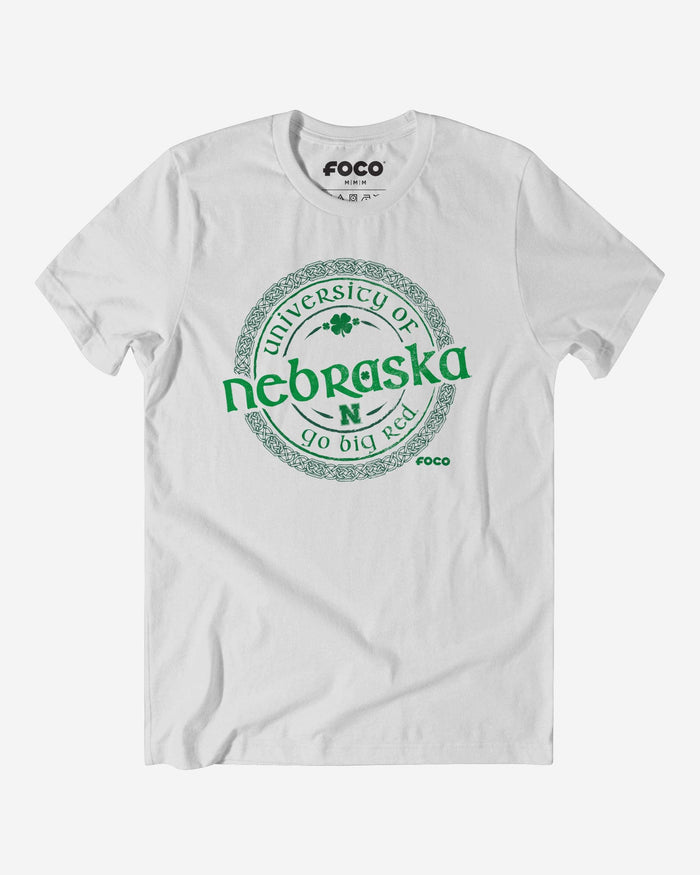 Nebraska Cornhuskers Clover Crest T-Shirt FOCO S - FOCO.com