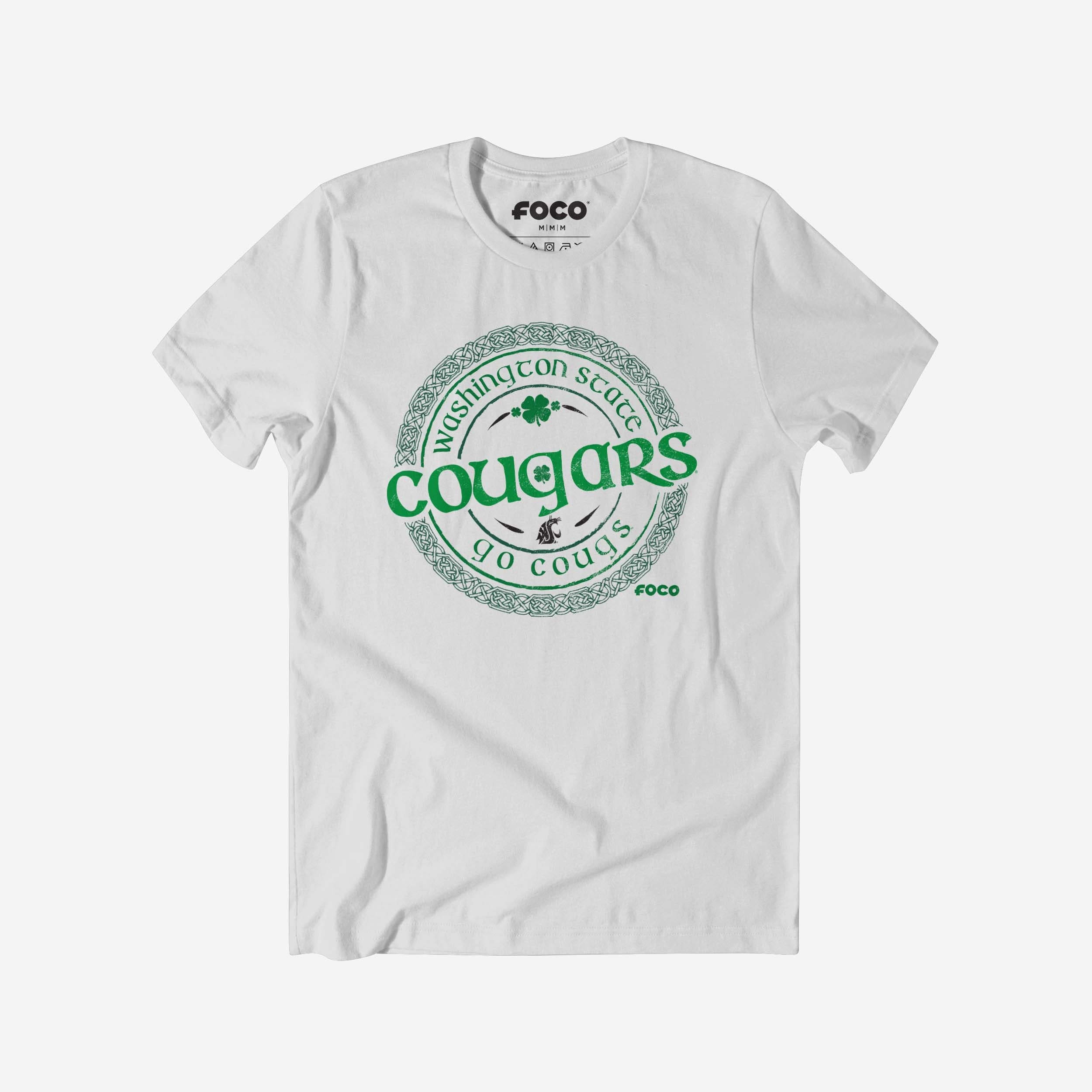 Washington State Cougars Clover Crest T-Shirt FOCO