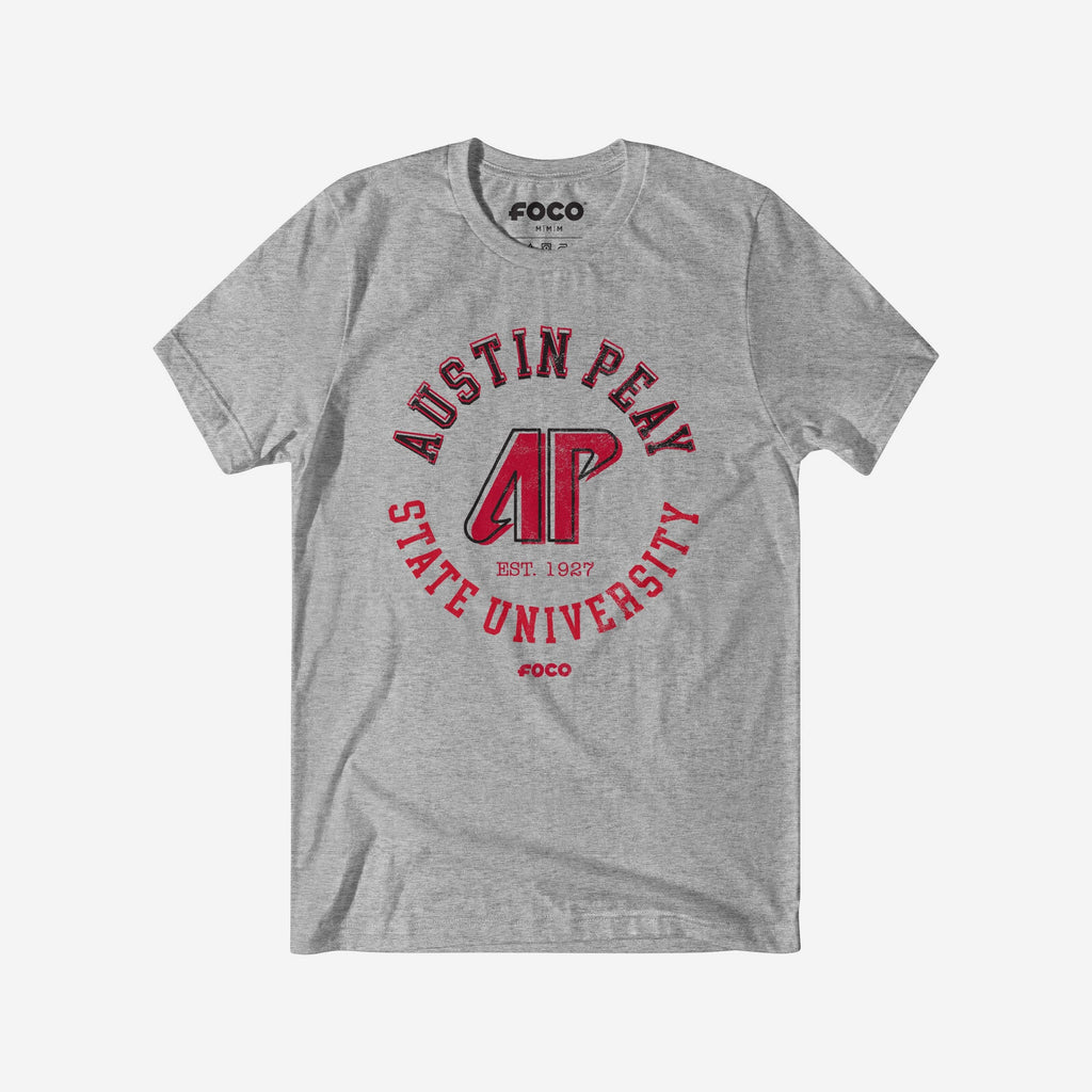 Austin Peay Governors Circle Vintage T-Shirt FOCO S - FOCO.com