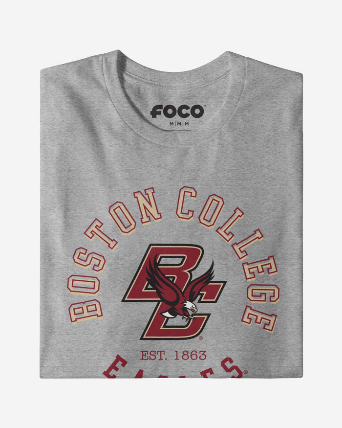 Boston College Eagles Circle Vintage T-Shirt FOCO - FOCO.com