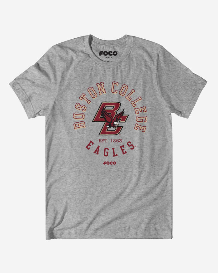 Boston College Eagles Circle Vintage T-Shirt FOCO S - FOCO.com