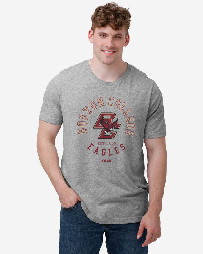 Boston College Eagles Circle Vintage T-Shirt FOCO - FOCO.com