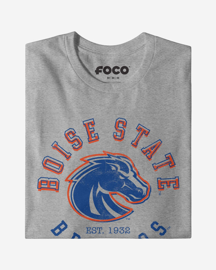 Boise State Broncos Circle Vintage T-Shirt FOCO - FOCO.com