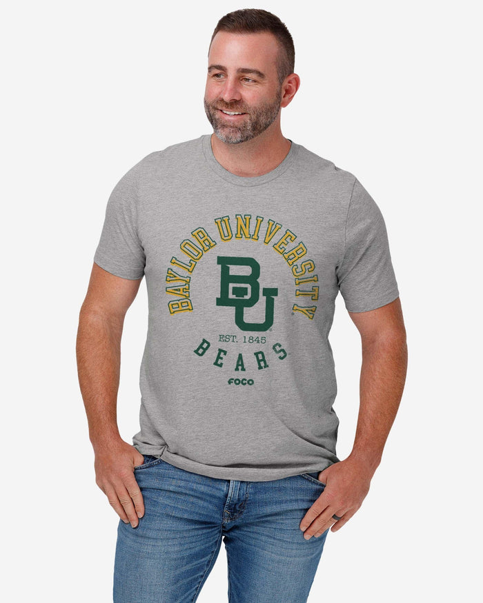 Baylor Bears Circle Vintage T-Shirt FOCO - FOCO.com