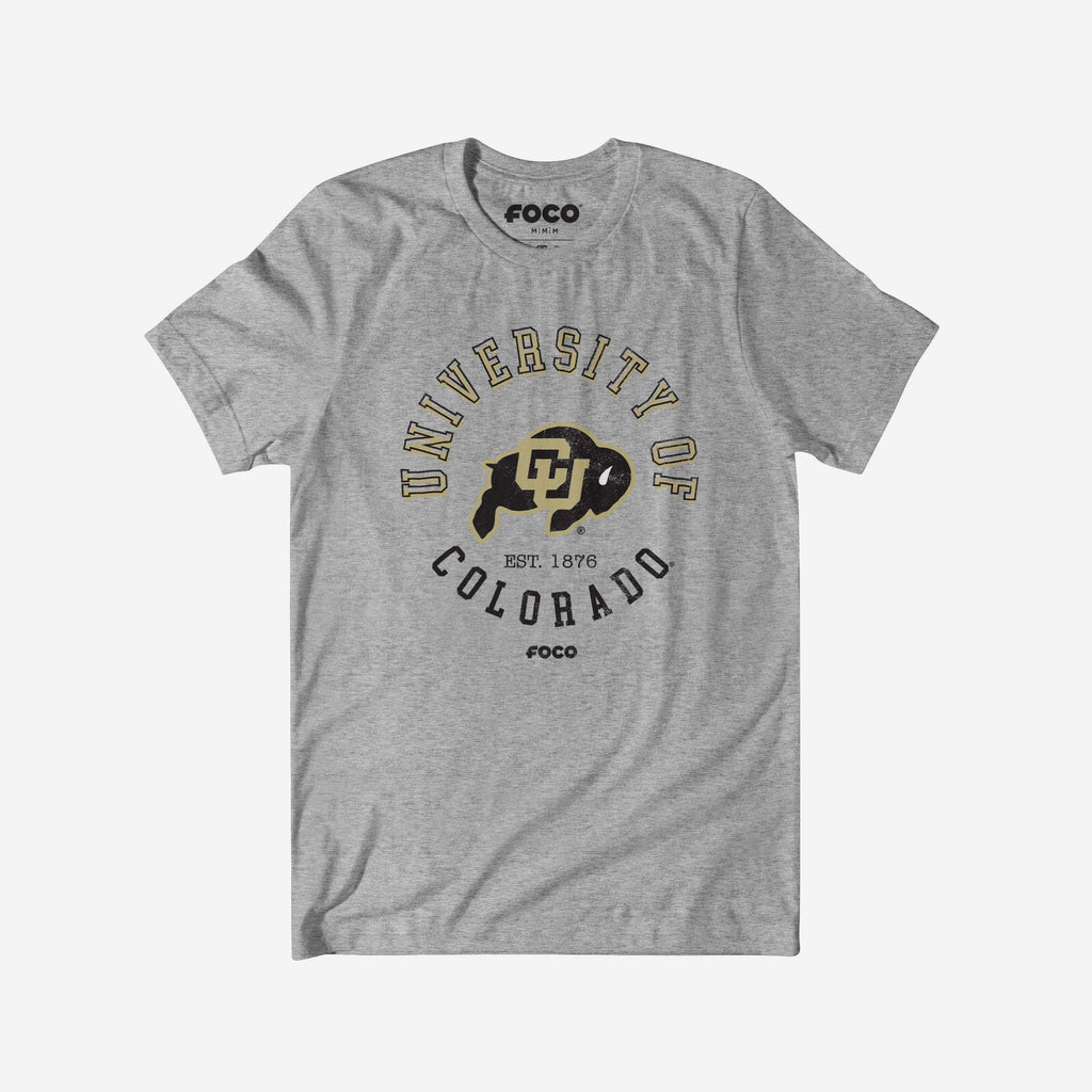 Colorado Buffaloes Circle Vintage T-Shirt FOCO S - FOCO.com