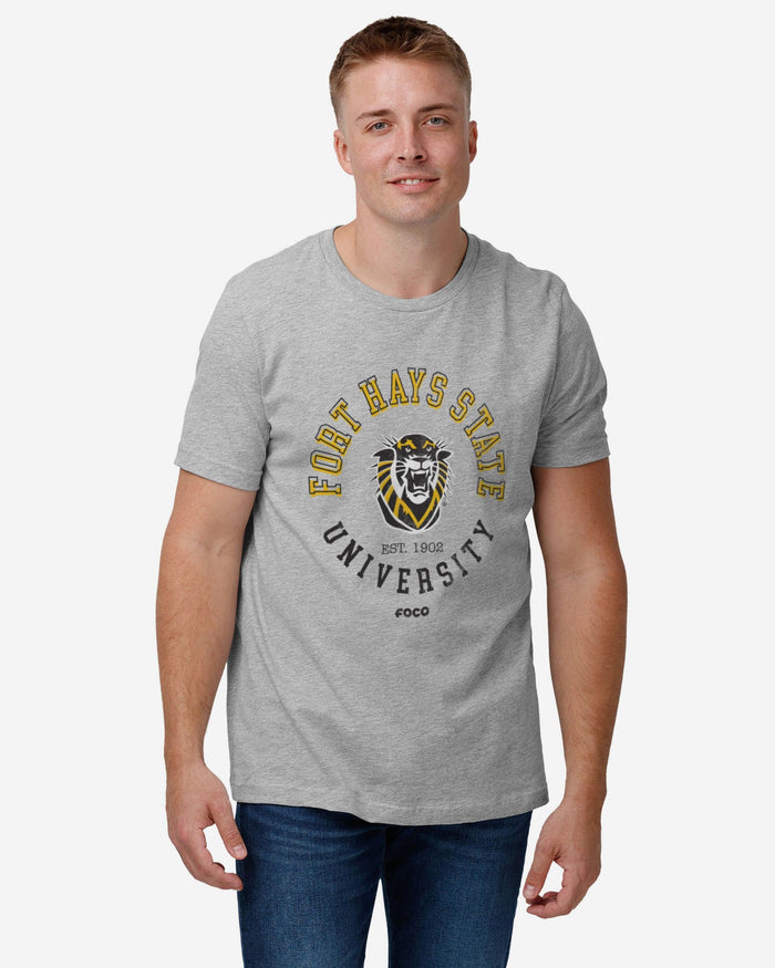 Fort Hays State Tigers Circle Vintage T-Shirt FOCO - FOCO.com