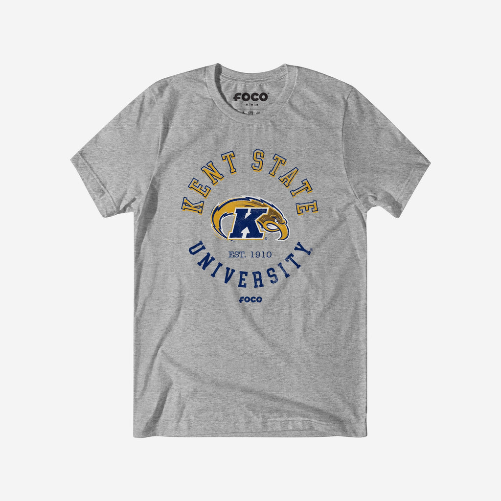 Kent State Golden Flashes Circle Vintage T-Shirt FOCO S - FOCO.com