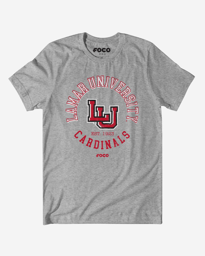 Lamar Cardinals Circle Vintage T-Shirt FOCO S - FOCO.com