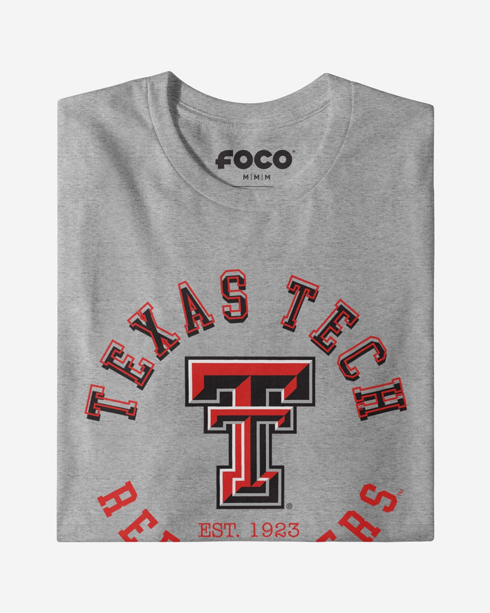 Texas Tech Red Raiders Circle Vintage T-Shirt FOCO - FOCO.com