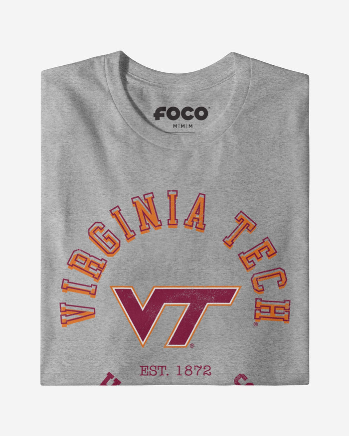 Virginia Tech Hokies Circle Vintage T-Shirt FOCO - FOCO.com