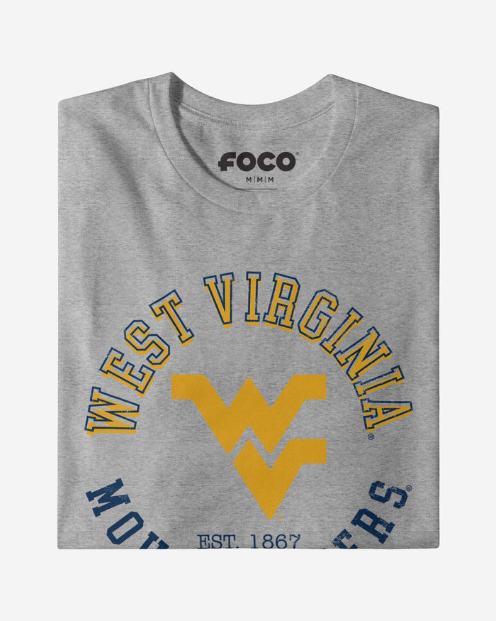 West Virginia Mountaineers Circle Vintage T-Shirt FOCO - FOCO.com