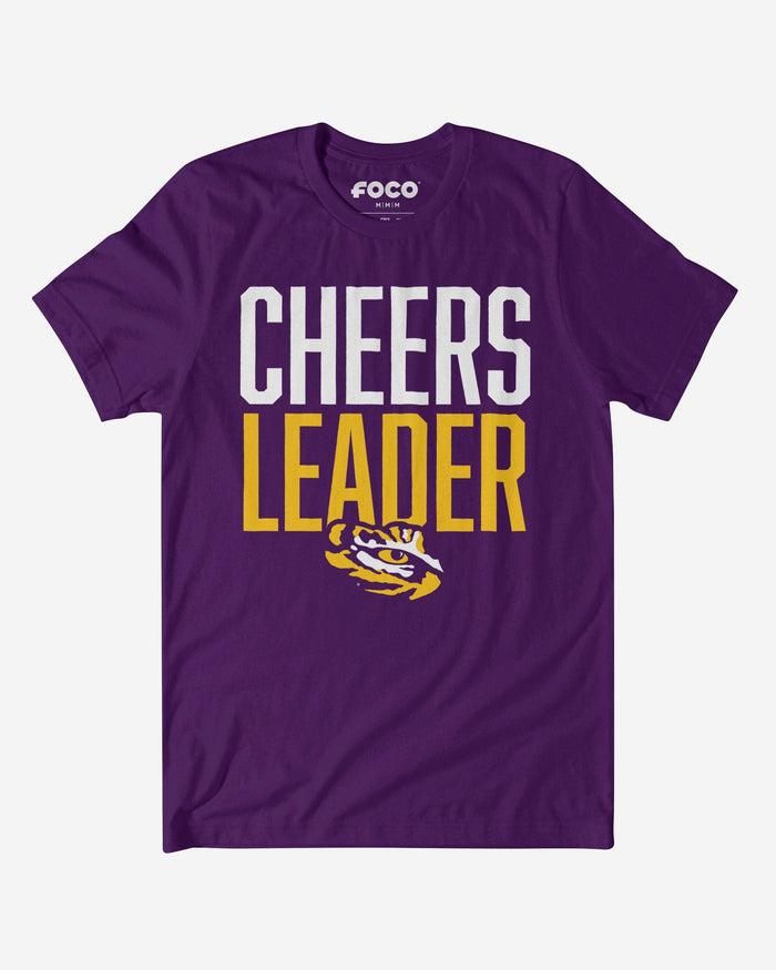 LSU Tigers Cheers Leader T-Shirt FOCO S - FOCO.com
