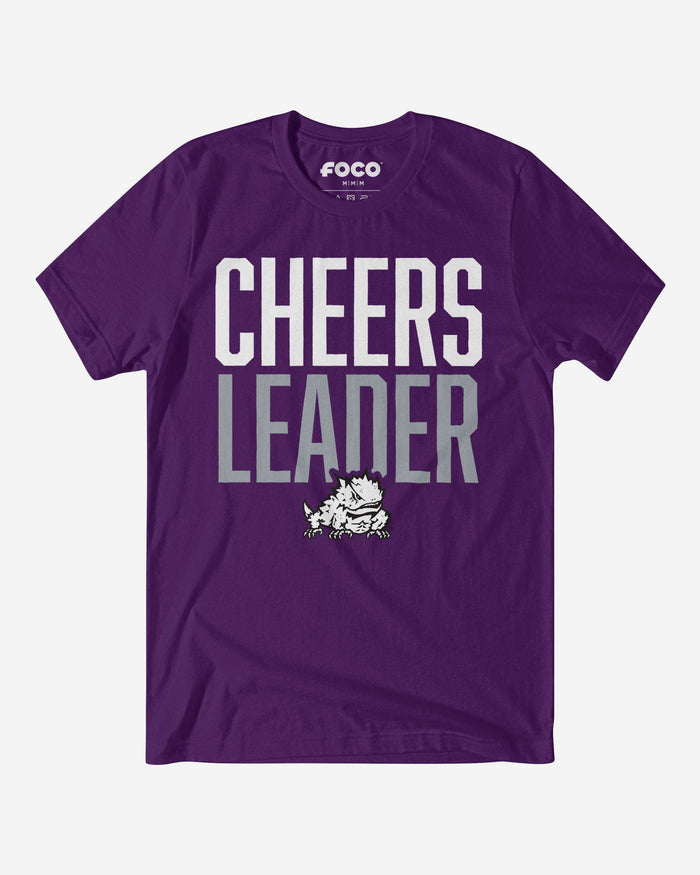 TCU Horned Frogs Cheers Leader T-Shirt FOCO S - FOCO.com