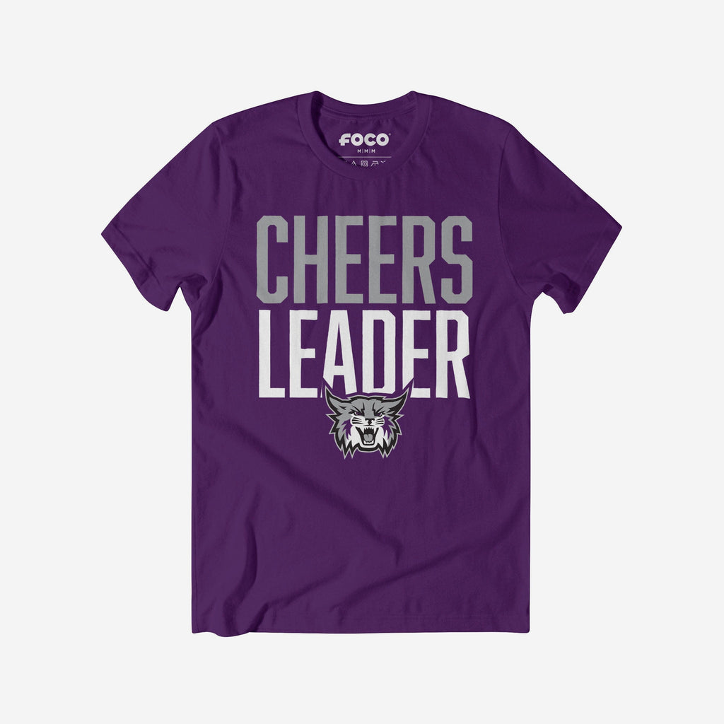 Weber State Wildcats Cheers Leader T-Shirt FOCO S - FOCO.com