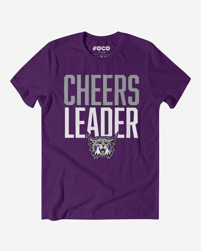 Weber State Wildcats Cheers Leader T-Shirt FOCO S - FOCO.com