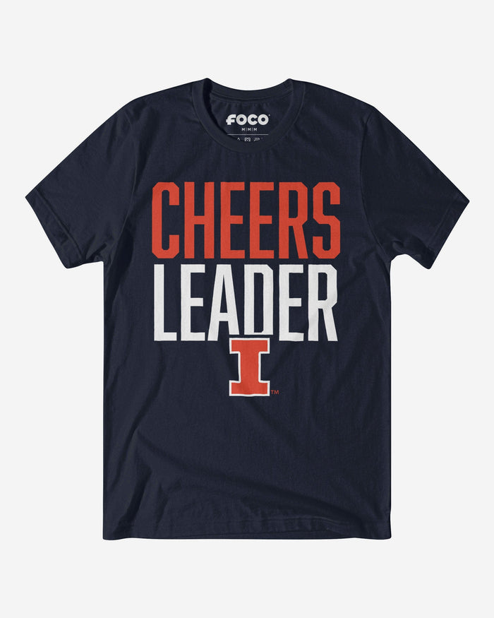 Illinois Fighting Illini Cheers Leader T-Shirt FOCO S - FOCO.com