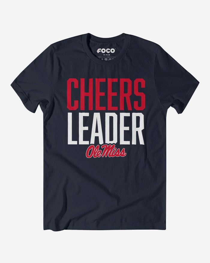 Ole Miss Rebels Cheers Leader T-Shirt FOCO S - FOCO.com
