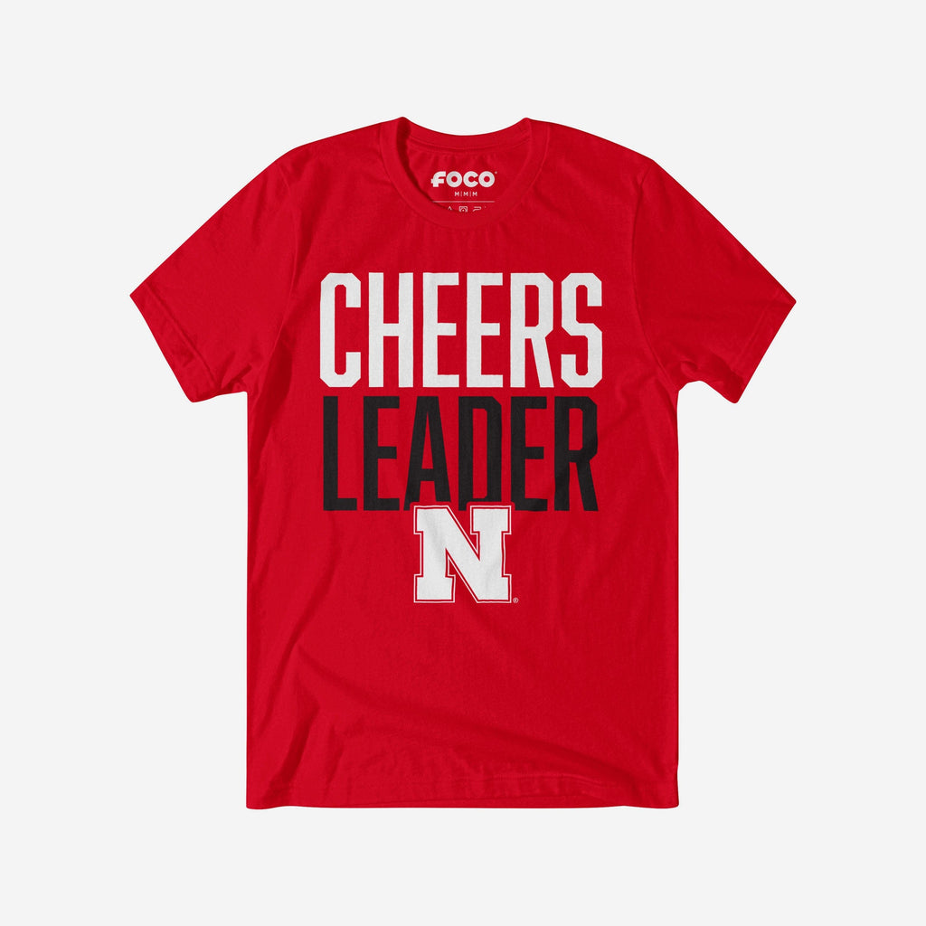 Nebraska Cornhuskers Cheers Leader T-Shirt FOCO S - FOCO.com