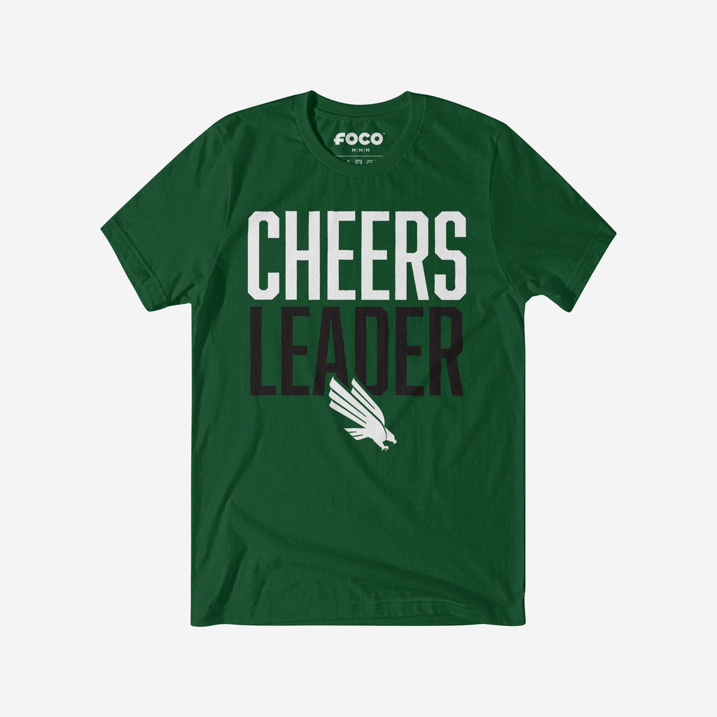 North Texas Mean Green Cheers Leader T-Shirt FOCO S - FOCO.com