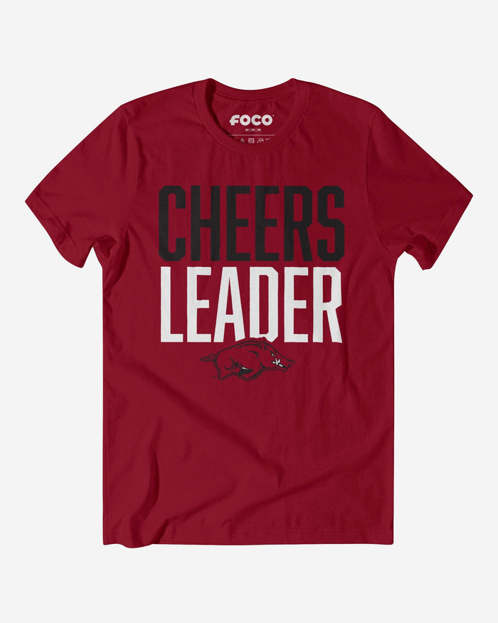 Arkansas Razorbacks Cheers Leader T-Shirt FOCO S - FOCO.com