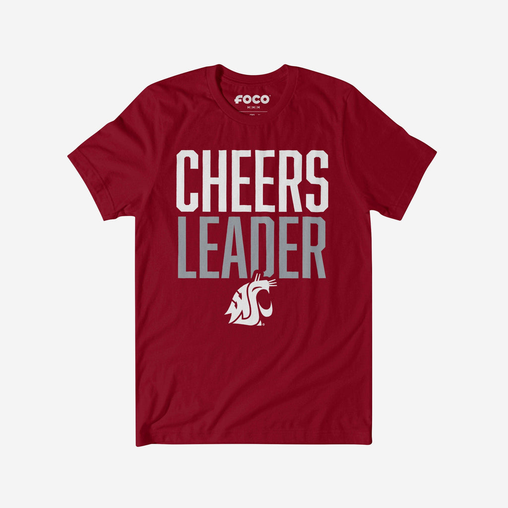 Washington State Cougars Cheers Leader T-Shirt FOCO S - FOCO.com