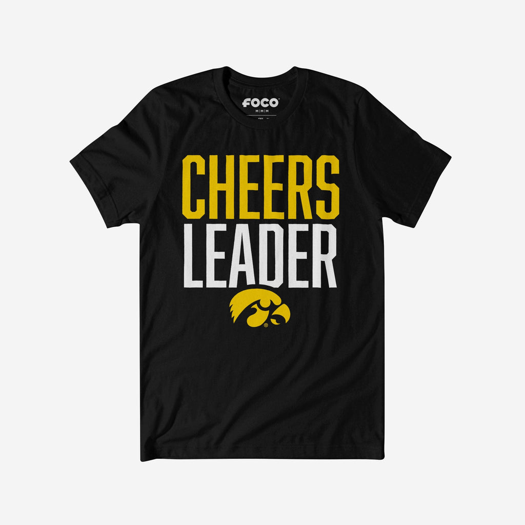 Iowa Hawkeyes Cheers Leader T-Shirt FOCO S - FOCO.com