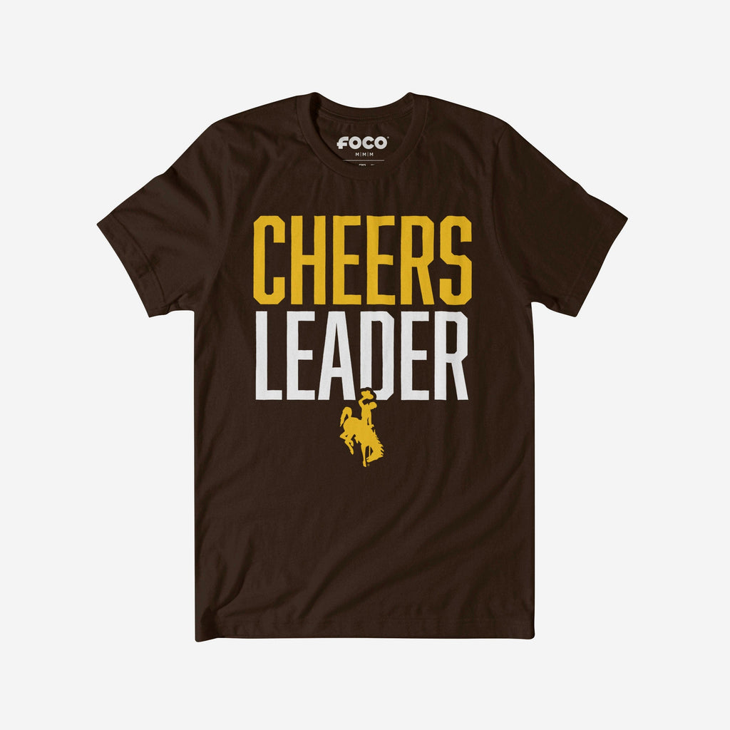 Wyoming Cowboys Cheers Leader T-Shirt FOCO S - FOCO.com