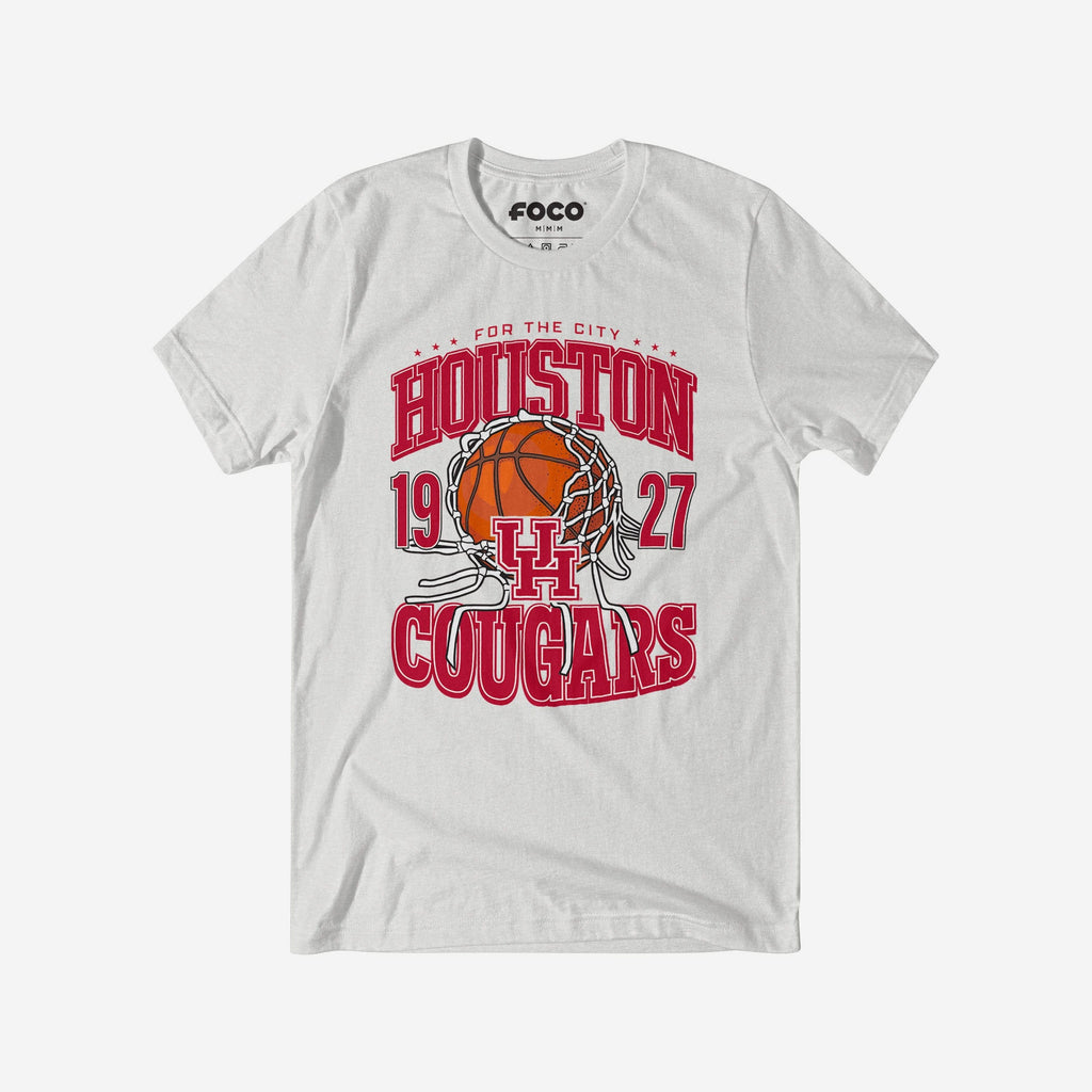Houston Cougars Cut The Net T-Shirt FOCO S - FOCO.com