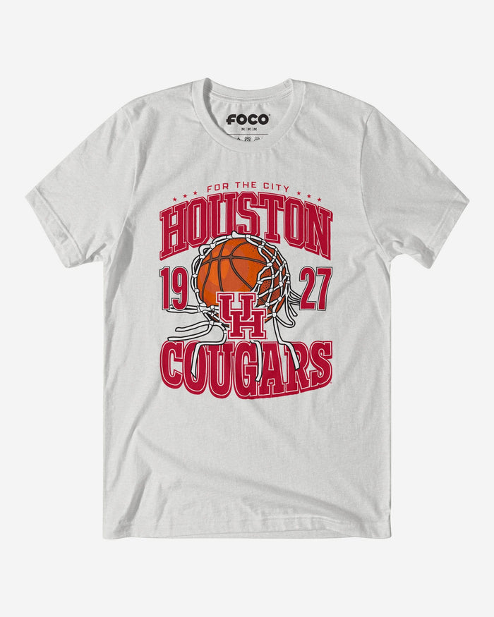 Houston Cougars Cut The Net T-Shirt FOCO S - FOCO.com