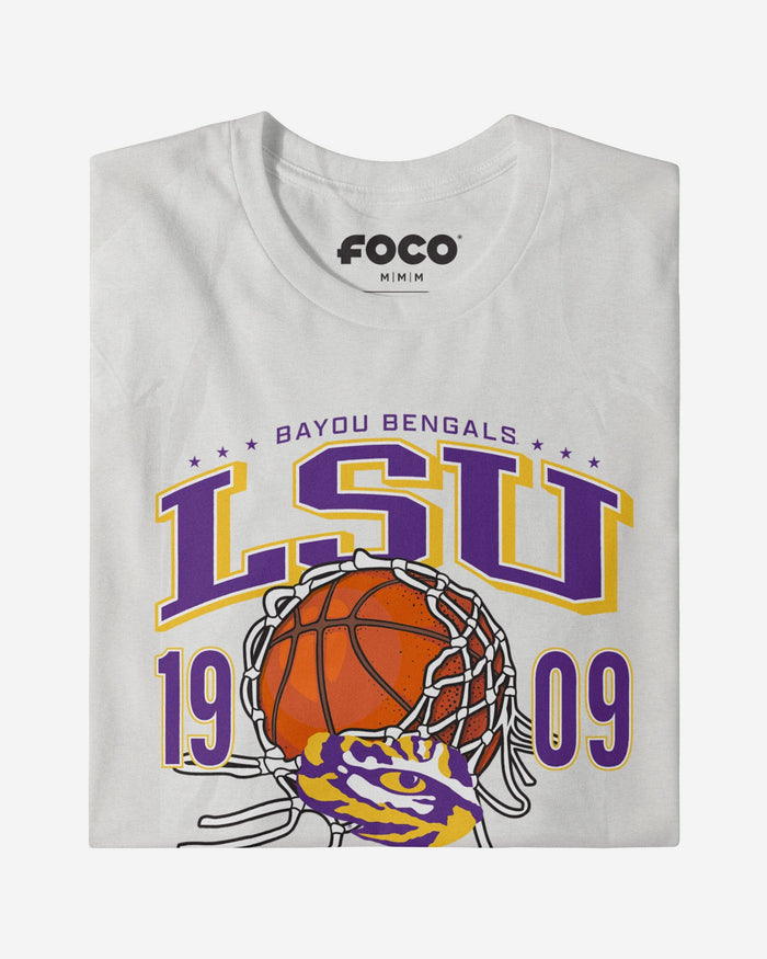 LSU Tigers Cut The Net T-Shirt FOCO - FOCO.com