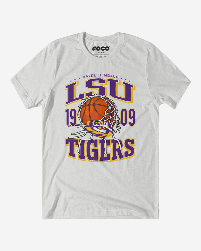 LSU Tigers Cut The Net T-Shirt FOCO S - FOCO.com
