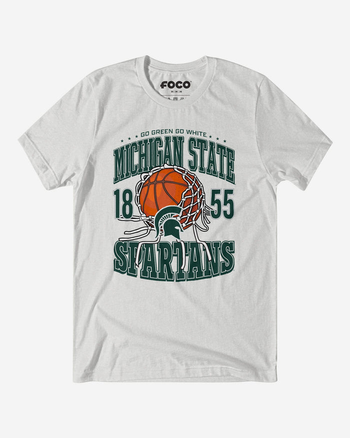 Michigan State Spartans Cut The Net T-Shirt FOCO S - FOCO.com