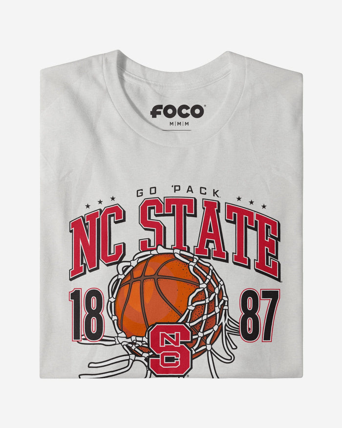 NC State Wolfpack Cut The Net T-Shirt FOCO - FOCO.com